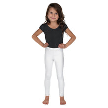 Brighten Up Playtime: Girls' Solid Workout Leggings - Snow Exclusive Girls Kids Leggings Solid Color