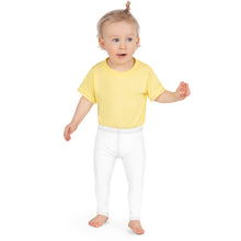 Brighten Up Playtime: Girls' Solid Workout Leggings - Snow Exclusive Girls Kids Leggings Solid Color