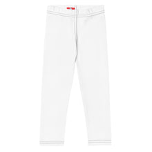 Brighten Up Playtime: Girls' Solid Workout Leggings - Snow Exclusive Girls Kids Leggings Solid Color