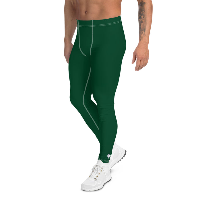 Casual Elegance: Men's Solid Color Activewear Leggings - Sherwood Forest Exclusive Leggings Mens Pants Solid Color trousers