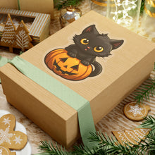 Celebrate Halloween with Black Cat and Pumpkin Sticker Fun Black Cat Cat Cat Pumpkin Cats Decor Fall Bestsellers Halloween Halloween Decor Halloween Stickers Home & Living Kiss cut Magnets & Stickers Pumpkins Stickers