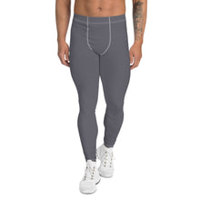City Comfort: Men's Solid Color Athletic Leggings - Charcoal Exclusive Leggings Mens Pants Solid Color trousers