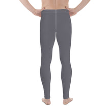 City Comfort: Men's Solid Color Athletic Leggings - Charcoal Exclusive Leggings Mens Pants Solid Color trousers