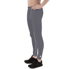 City Comfort: Men's Solid Color Athletic Leggings - Charcoal Exclusive Leggings Mens Pants Solid Color trousers