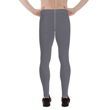 City Comfort: Men's Solid Color Athletic Leggings - Charcoal Exclusive Leggings Mens Pants Solid Color trousers