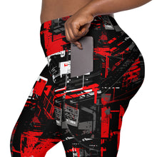 City Streets Style: Women's Urban Decay 001 Running Leggings from Mile After Mile Exclusive Leggings Pockets Running Tights Womens