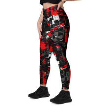 City Streets Style: Women's Urban Decay 001 Running Leggings from Mile After Mile Exclusive Leggings Pockets Running Tights Womens