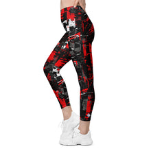 City Streets Style: Women's Urban Decay 001 Running Leggings from Mile After Mile Exclusive Leggings Pockets Running Tights Womens