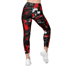 City Streets Style: Women's Urban Decay 001 Running Leggings from Mile After Mile Exclusive Leggings Pockets Running Tights Womens