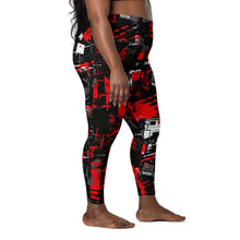 City Streets Style: Women's Urban Decay 001 Running Leggings from Mile After Mile Exclusive Leggings Pockets Running Tights Womens