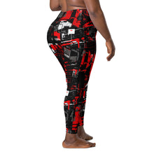 City Streets Style: Women's Urban Decay 001 Running Leggings from Mile After Mile Exclusive Leggings Pockets Running Tights Womens