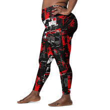 City Streets Style: Women's Urban Decay 001 Running Leggings from Mile After Mile Exclusive Leggings Pockets Running Tights Womens