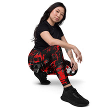City Streets Style: Women's Urban Decay 001 Running Leggings from Mile After Mile Exclusive Leggings Pockets Running Tights Womens