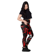 City Streets Style: Women's Urban Decay 001 Running Leggings from Mile After Mile Exclusive Leggings Pockets Running Tights Womens