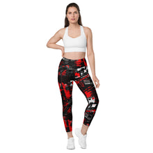 City Streets Style: Women's Urban Decay 001 Running Leggings from Mile After Mile Exclusive Leggings Pockets Running Tights Womens