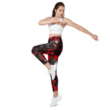 City Streets Style: Women's Urban Decay 001 Running Leggings from Mile After Mile Exclusive Leggings Pockets Running Tights Womens