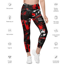 City Streets Style: Women's Urban Decay 001 Running Leggings from Mile After Mile Exclusive Leggings Pockets Running Tights Womens