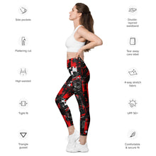 City Streets Style: Women's Urban Decay 001 Running Leggings from Mile After Mile Exclusive Leggings Pockets Running Tights Womens