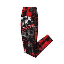 City Streets Style: Women's Urban Decay 001 Running Leggings from Mile After Mile Exclusive Leggings Pockets Running Tights Womens
