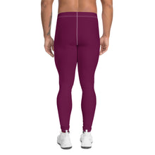 City Vibes: Solid Color Yoga Pants Leggings for Him - Tyrian Purple Exclusive Leggings Mens Pants Solid Color trousers