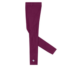 City Vibes: Solid Color Yoga Pants Leggings for Him - Tyrian Purple Exclusive Leggings Mens Pants Solid Color trousers