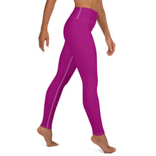 City Vibes: Solid Color Yoga Pants Leggings for Women - Fresh Eggplant Exclusive Leggings Solid Color Tights Womens