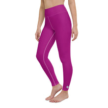City Vibes: Solid Color Yoga Pants Leggings for Women - Fresh Eggplant Exclusive Leggings Solid Color Tights Womens
