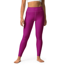 City Vibes: Solid Color Yoga Pants Leggings for Women - Fresh Eggplant Exclusive Leggings Solid Color Tights Womens