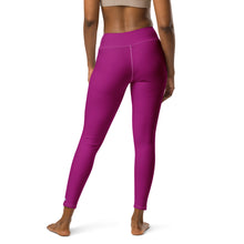 City Vibes: Solid Color Yoga Pants Leggings for Women - Fresh Eggplant Exclusive Leggings Solid Color Tights Womens