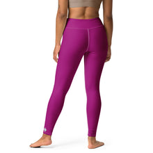 City Vibes: Solid Color Yoga Pants Leggings for Women - Fresh Eggplant Exclusive Leggings Solid Color Tights Womens