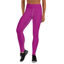 City Vibes: Solid Color Yoga Pants Leggings for Women - Fresh Eggplant Exclusive Leggings Solid Color Tights Womens