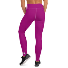 City Vibes: Solid Color Yoga Pants Leggings for Women - Fresh Eggplant Exclusive Leggings Solid Color Tights Womens