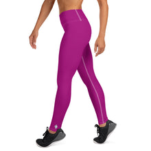 City Vibes: Solid Color Yoga Pants Leggings for Women - Fresh Eggplant Exclusive Leggings Solid Color Tights Womens