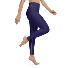 Classic Active Wear: Solid Color Leggings for Women - Midnight Blue Exclusive Leggings Solid Color Tights Womens
