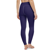 Classic Active Wear: Solid Color Leggings for Women - Midnight Blue Exclusive Leggings Solid Color Tights Womens