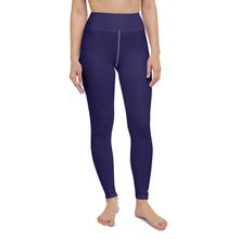Classic Active Wear: Solid Color Leggings for Women - Midnight Blue Exclusive Leggings Solid Color Tights Womens