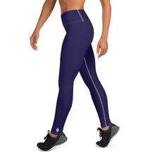 Classic Active Wear: Solid Color Leggings for Women - Midnight Blue Exclusive Leggings Solid Color Tights Womens