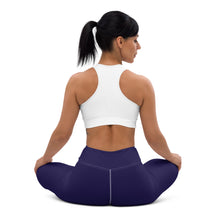 Classic Active Wear: Solid Color Leggings for Women - Midnight Blue Exclusive Leggings Solid Color Tights Womens