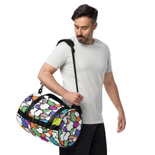 CMYK Graffiti Clouds Gym Bag Bag Clouds Exclusive Gym