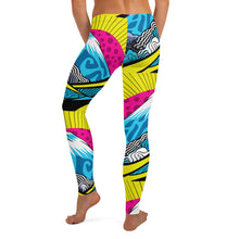 Colorful and Vibrant Roy Lichtenstein Mt Fuji Yoga Pants for Women 002 Exclusive Leggings Mt Fuji Tights Womens