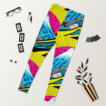 Colorful and Vibrant Roy Lichtenstein Mt Fuji Yoga Pants for Women 002 Exclusive Leggings Mt Fuji Tights Womens