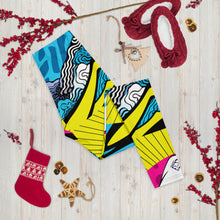 Colorful and Vibrant Roy Lichtenstein Mt Fuji Yoga Pants for Women 002 Exclusive Leggings Mt Fuji Tights Womens