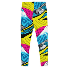 Colorful and Vibrant Roy Lichtenstein Mt Fuji Yoga Pants for Women 002 Exclusive Leggings Mt Fuji Tights Womens