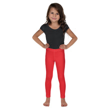 Colorful Comfort: Girls' Active Leggings in Solid Hues - Scarlet Exclusive Girls Kids Leggings Solid Color