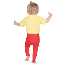 Colorful Comfort: Girls' Active Leggings in Solid Hues - Scarlet Exclusive Girls Kids Leggings Solid Color