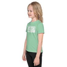 Comfortable Performance: Girl's Short Sleeve Jiu-Jitsu Rash Guard - Vista Blue Exclusive Girls Jiu-Jitsu Kids Rash Guard Short Sleeve