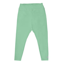 Confidence in Motion: Women's Plus Size Yoga Leggings - Vista Blue Exclusive Leggings Plus Size Solid Color Tights Womens