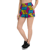 Culture and Fitness: Women's Ankara Wax Print Running Shorts African Print Ankara Exclusive Running Shorts Womens