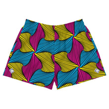 Culture and Fitness: Women's Ankara Wax Print Running Shorts African Print Ankara Exclusive Running Shorts Womens