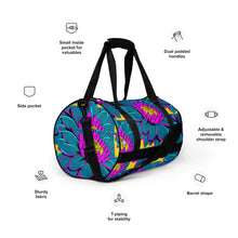 Dahlia Print Gym Bag 001 Bag Dahlia Exclusive Gym